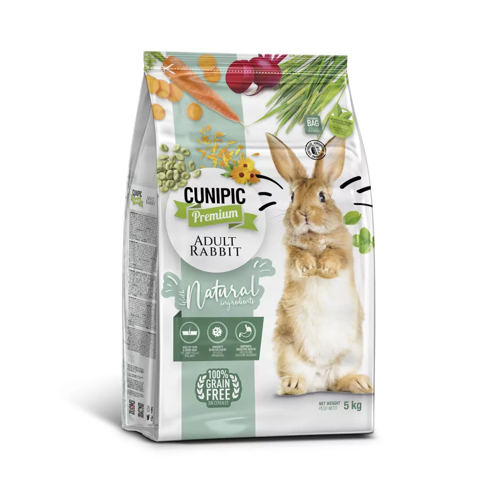 CUNIPIC Premium Adult Rabbit karma dla dorosłych królików 5kg